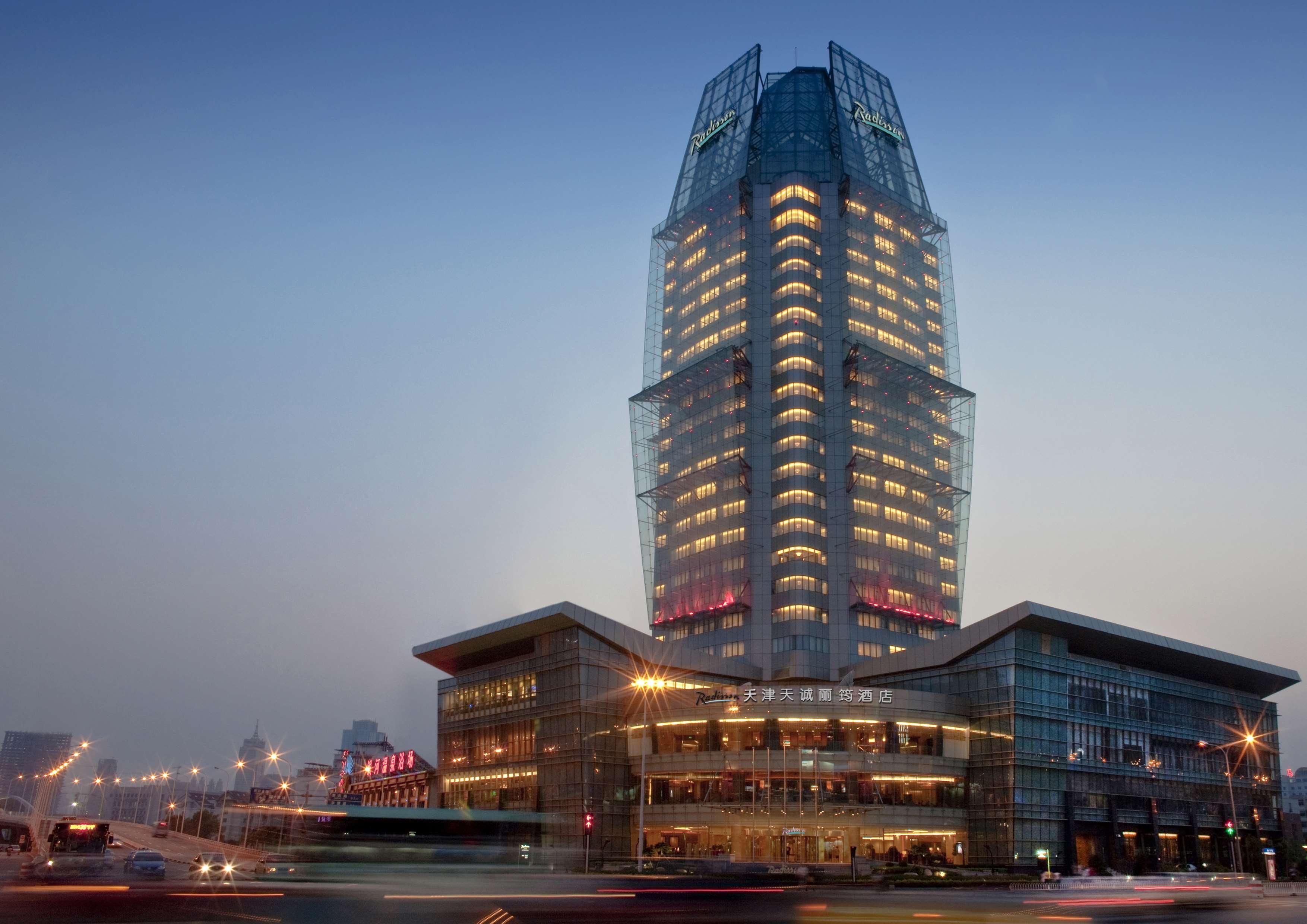 Radisson Tianjin Hotell Eksteriør bilde